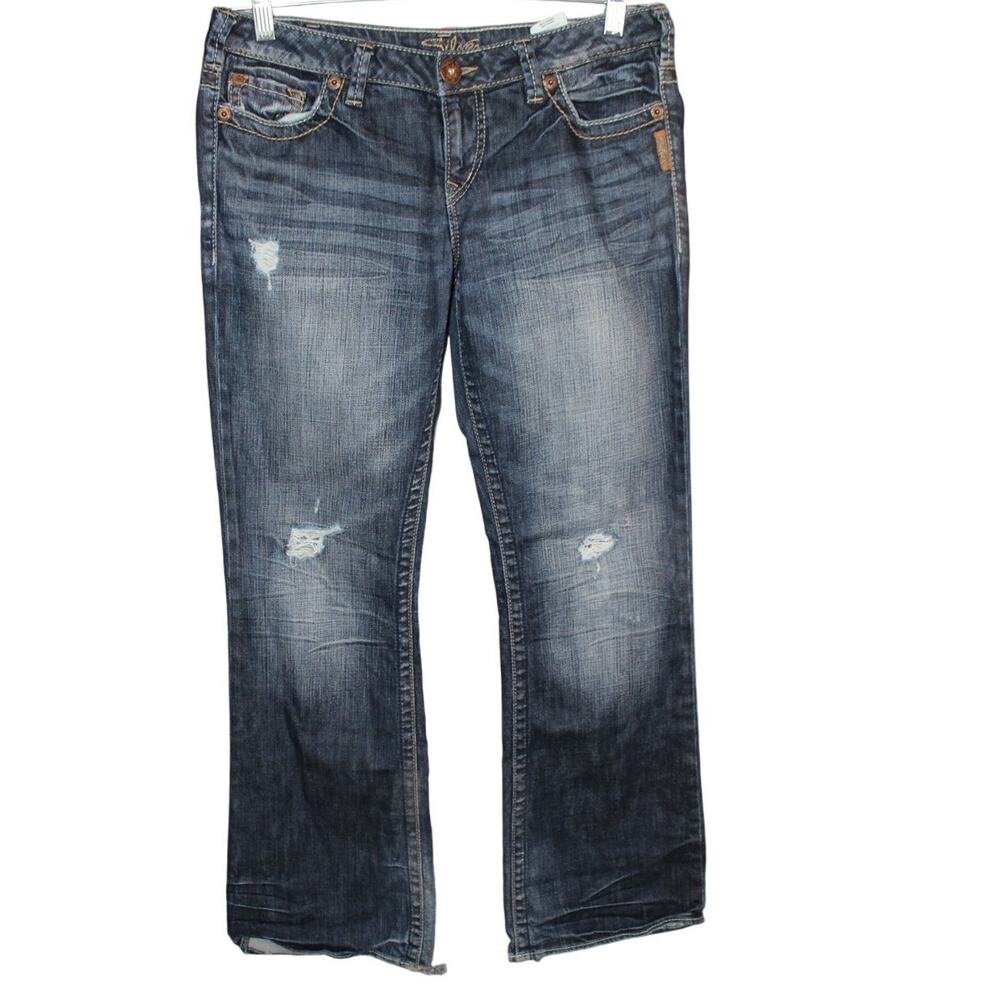 Silver Alex Bootcut‎ Denim Blue Jeans Women's W31/L31